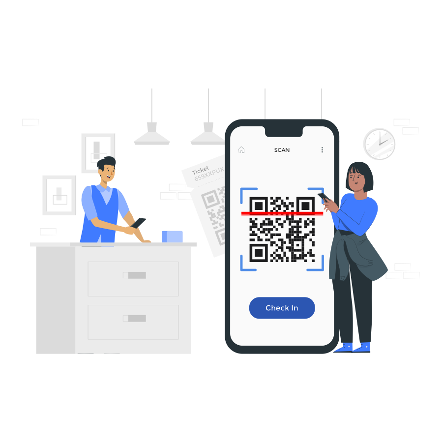 easy check in for events application